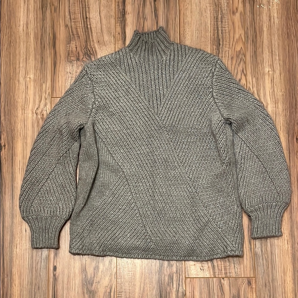 Philosophy Gray Turtleneck Sweater